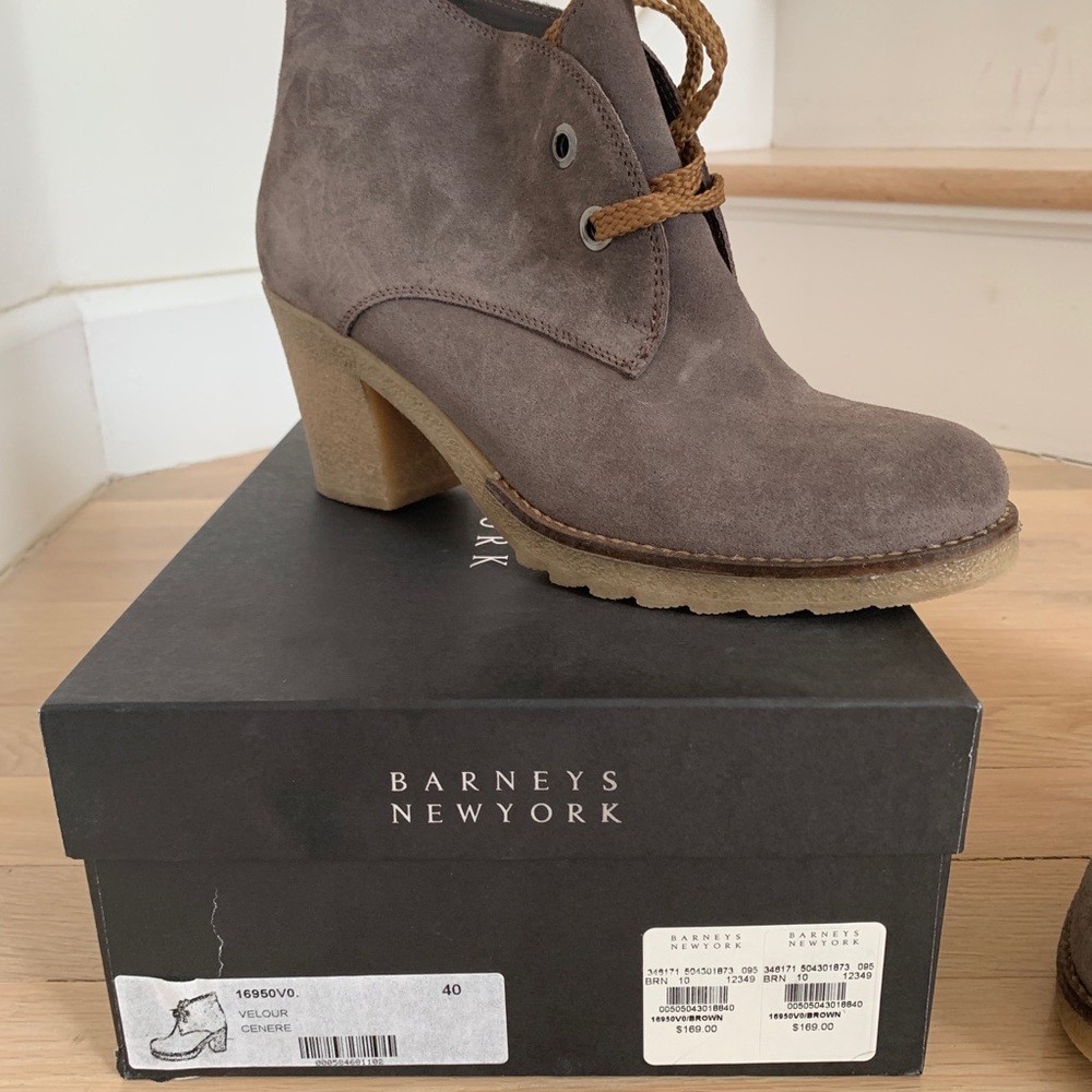Barneys New York New  suede boots
